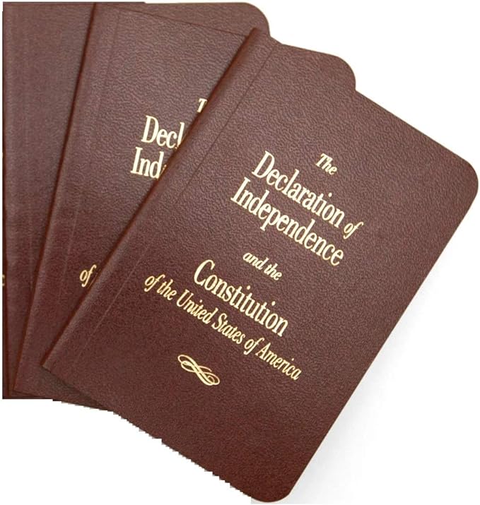 Get a Professional Version of our Consitution booklet including the Declatarion of Independence!